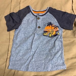 Boys Blue Size 3T Walmart Summer Shirt